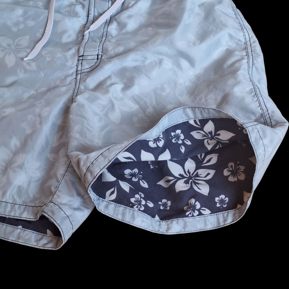 Vintage Tommy Hilfiger Swim Trunks Heavy Duty Nylon L Modest Lined Excellent - Picture 4 of 14
